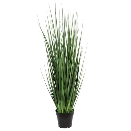 Artificial Potted Extra Full Green Grass By Vickerman | 48" | Michaels®